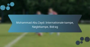Mohammad Abu Zayd: Internationale kampe, Nøglekampe, Bidrag